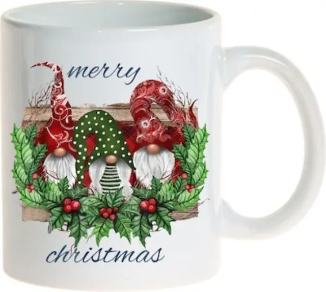 κούπα κεραμική χριστουγεννιάτικη merry christmas (κωδ. 3634)