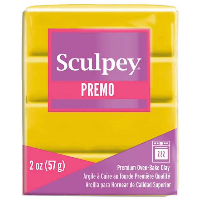 Πολυμερικός Πηλός Premo Sculpey - 5572 Cadmium Yellow Hue - 57gr