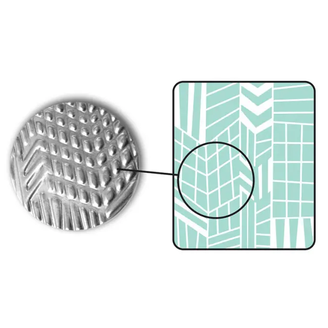 Φάκελος Ανάγλυφων Sizzix DecoEmboss Die - Modern Mosaic