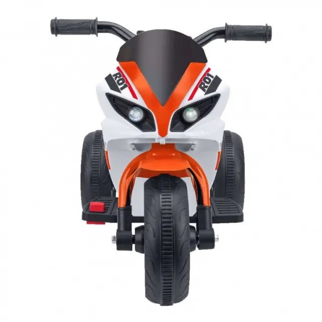 Μηχανή ηλεκτροκίνητη Globo Spidko Moto no license Orange White 6V 4,5AH(3+ ετών) 3