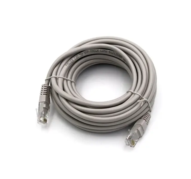 ΚΑΛΩΔΙΟ UTP Cat5e ΧΑΛΚΟΥ(CU) 4x2x7*0.16mm 7m PRO ΓΚΡΙ