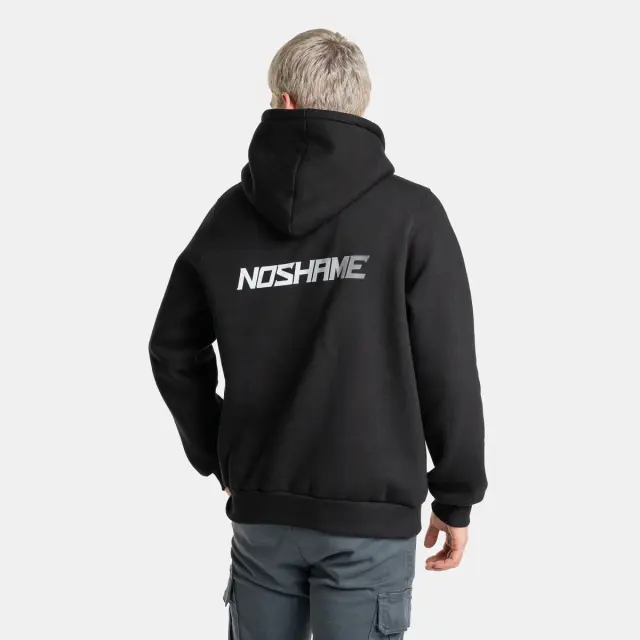 Φούτερ Noshame® Μαύρο με τύπωμα - 512505 - XXL
