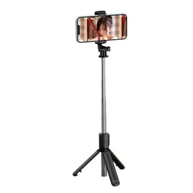 XO SS09 Selfie Stick Τρίποδο Κινητού με Bluetooth Μαύρο