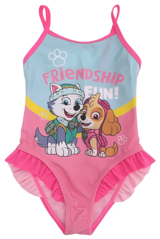 Ολόσωμο Μαγιό για Κορίτσι Friendship Pink 8080178 - 5-6 Y (110-116cm)