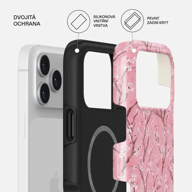 Burga Tough Magsafe Case, Sakura - iPhone 17 Pro Max 2