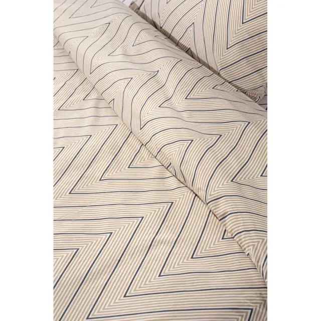 Σετ Παπλωματοθήκη Μονή 2 Τεμαχίων Guy Laroche Canyon Natural 165x225 3