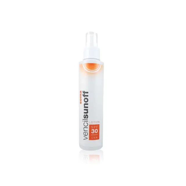 Vencil Sunoff Soma Lotion SPF30 Αντηλιακή Λοσιόν Σώματος Υψηλής Προστασίας Με Αντισηπτικούς Παράγοντες, 150ml