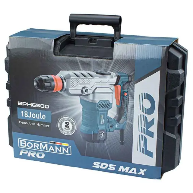 Bormann Pro BPH6500 - Κατεδαφιστικό Πιστολέτο SDS-Max 1300W (023197) 3