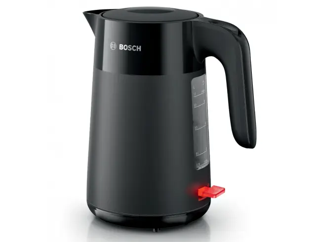 Βραστήρας Bosch MyMoment TWK2M163 με χωρητικότητα 1.7L και ισχύ 2400W - Black TWK2M163