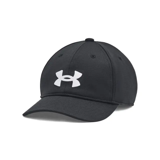 Under Armour Boy's Blitzing Adjustable Cap Μαύρο - Άσπρο 1376712-001 (Under Armour) - One Size