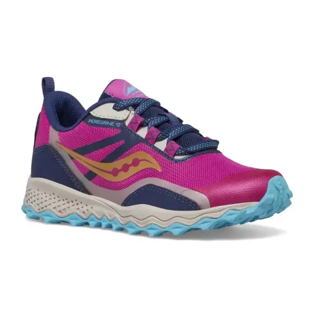 Saucony Unisex Kids Peregrine 12 Shield Ροζ SK166099 (Saucony) 3
