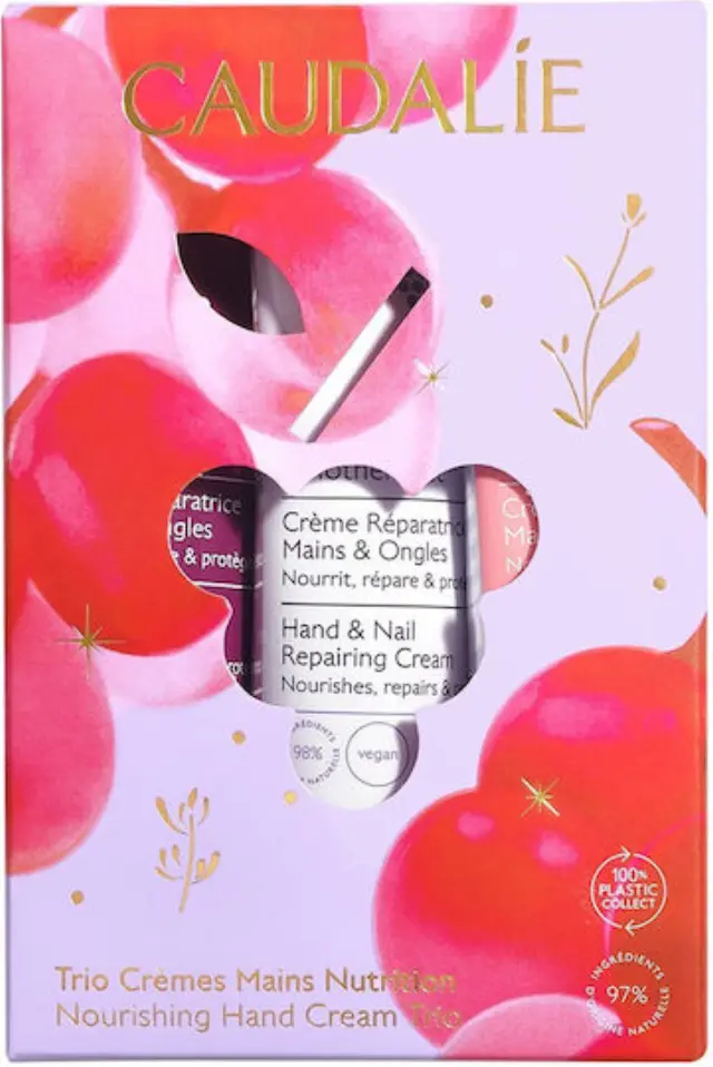 Caudalie Nourishing Hand Trio Travel Set για Ενυδάτωση 3τμχ