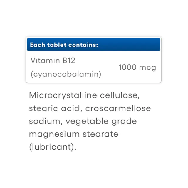 Natural Factors Vitamin B12 1000 mcg 2