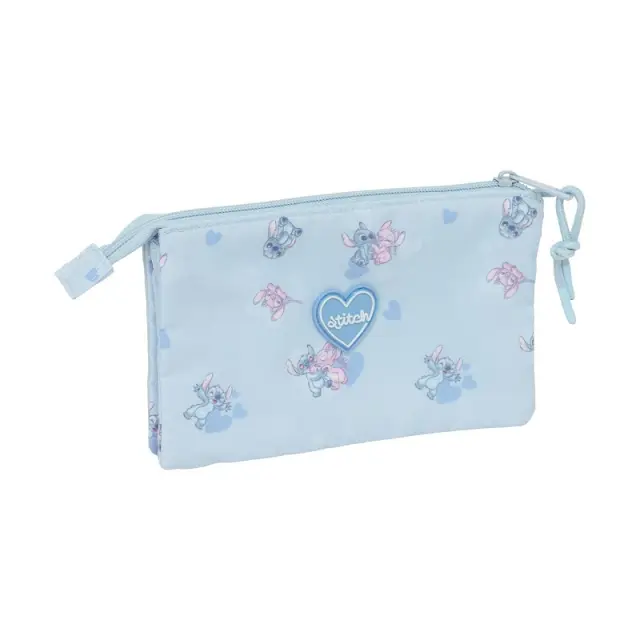 Safta: Stitch - Triple Pencil Case 2