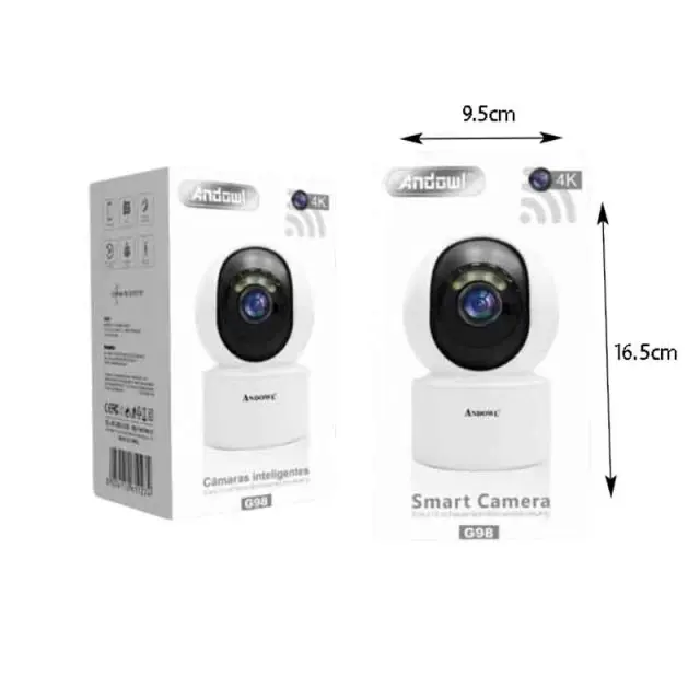 Andowl Κάμερα παρακολούθησης 4K Andowl G98 - Smart Camera 076035 2