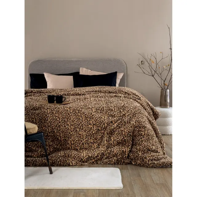 Κουβερτοπαπλωμα Υπερδιπλο Deva Beige 220x240 Palamaiki - ΥΠΕΡΔΙΠΛΟ 220 x 240