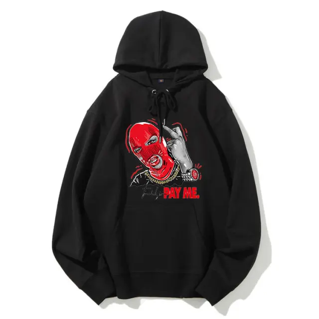 Ghetto Pay Me Hoodie | Unisex Streetwear Graphic Hoodie