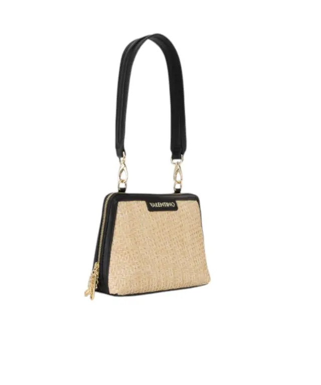 Valentino Bags - Γυναικεία Τσάντα Ώμου Demetra VBS9R942-G41 Μπεζ/μαύρο 2