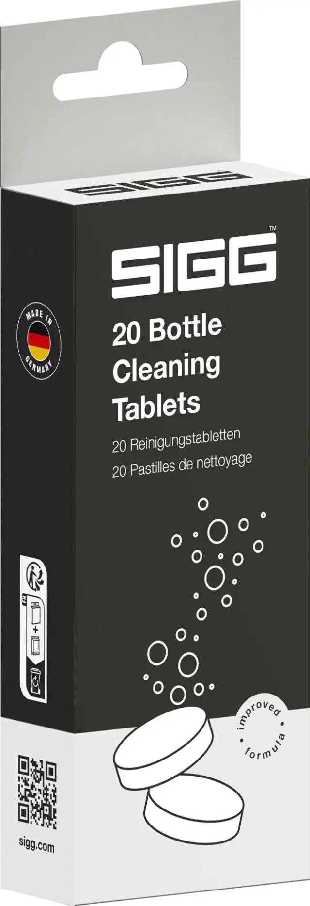 SIGG Ταμπλέτες Καθαρισμού Παγουριών Bottle Clean Tablets 20τμχ