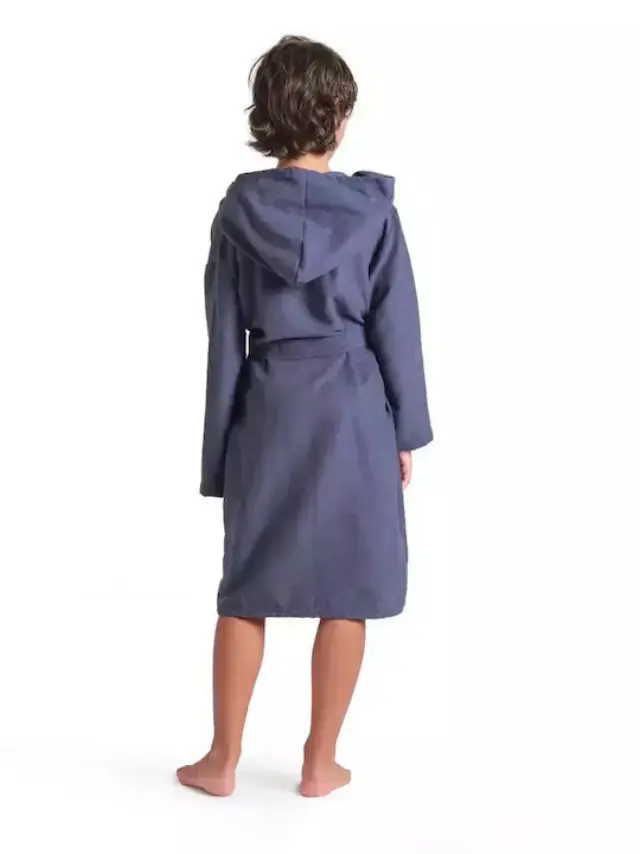 Arena Unisex Kids Zeal Bathrobe Μπλε Σκούρο 009042-710 (Arena) - 12 Years 3