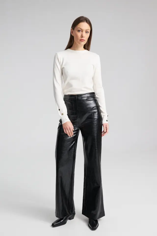 Δερμάτινο Παντελόνι AMARA TROUSERS 2