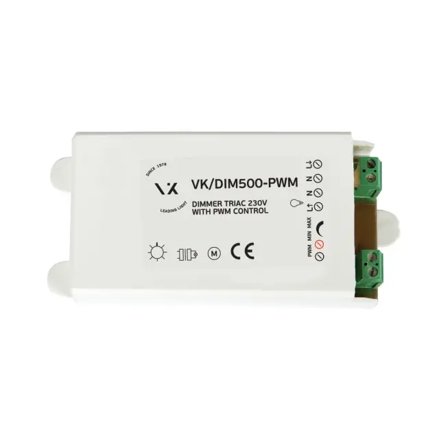 DMX Led DIM500-PWM Ροοστάτης 230V 500W Άσπρο