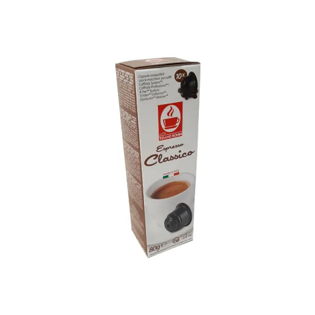 Κάψουλες Caffitaly Classico Tiziano Bonini Espresso - 10 τεμ.