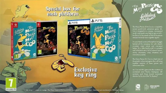 The Many Pieces Of Mr. Coo Fantabulous Edition PS5 Game