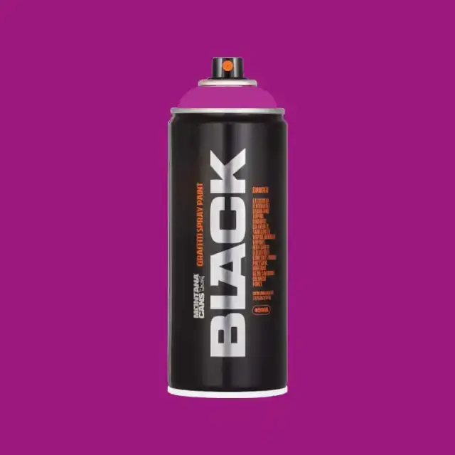 Montana Black Spray Paint 400ml BLK-3940 Magic