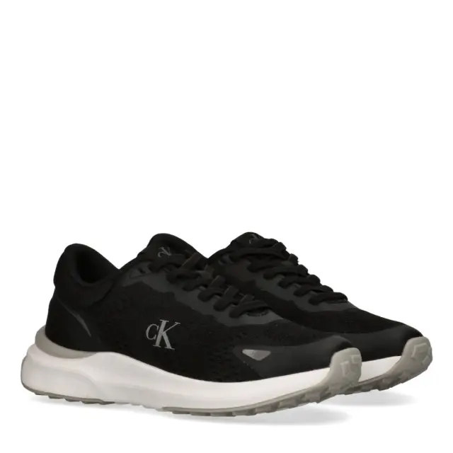 Unisex Εφηβικά Sneakers Calvin Klein Αγόρι V3X9-83311-1903999 Μαύρα (35-40) Μαύρο - 35 2