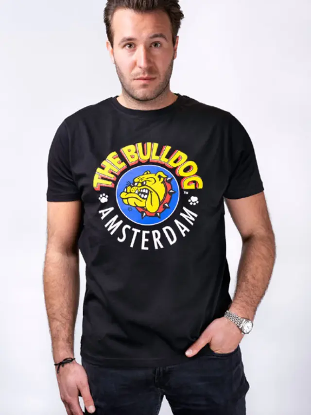 The Bulldog Amsterdam Μπλουζάκι Original T-shirt Black - XXLarge 2