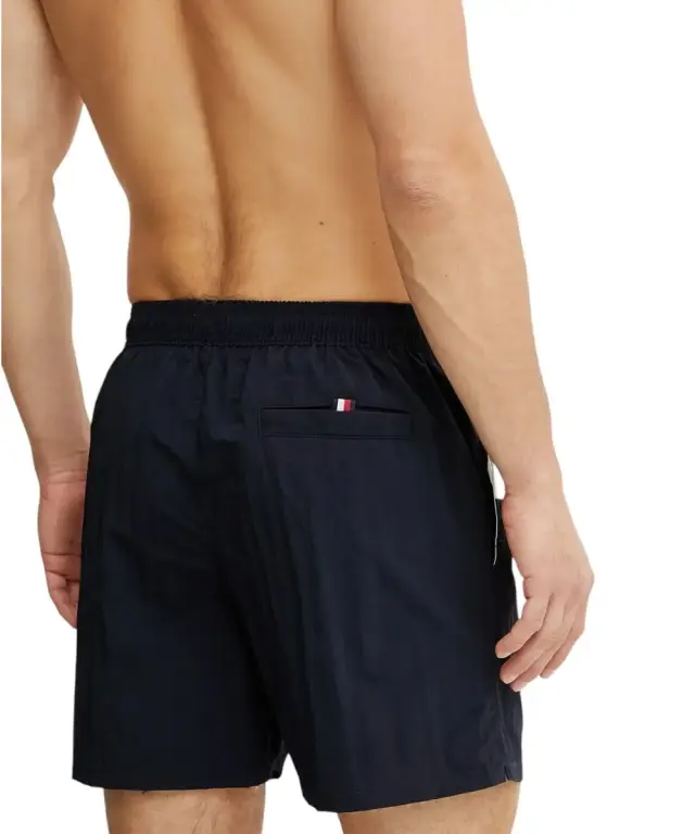 Tommy Hilfiger - Ανδρικό Μαγιό Σορτς Medium Drawstring Print UM0UM03474-DW5 Μπλε Σκούρο 3