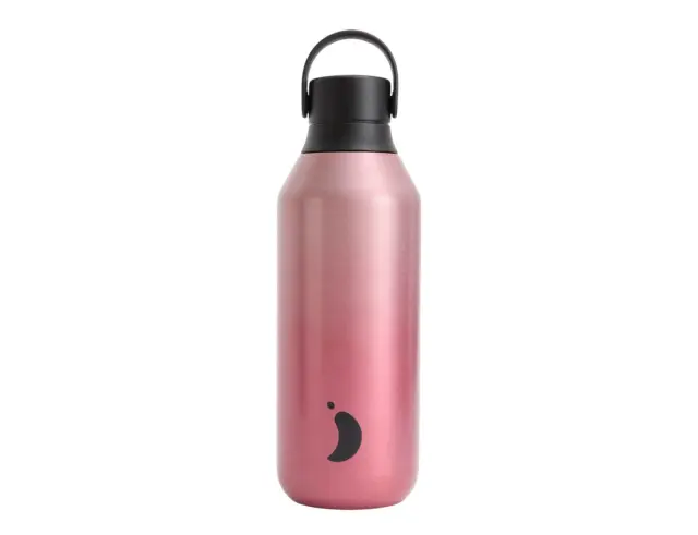Μπουκάλι Θερμός Series 2 Terrain Chilly's με χωρητικότητα 500ml και διατήρηση θερμοκρασίας 12h ζεστό / 24h κρύο - Pink Clay