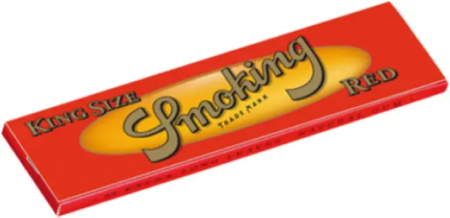 Smoking Χαρτάκια - Κόκκινο - King Size (New)