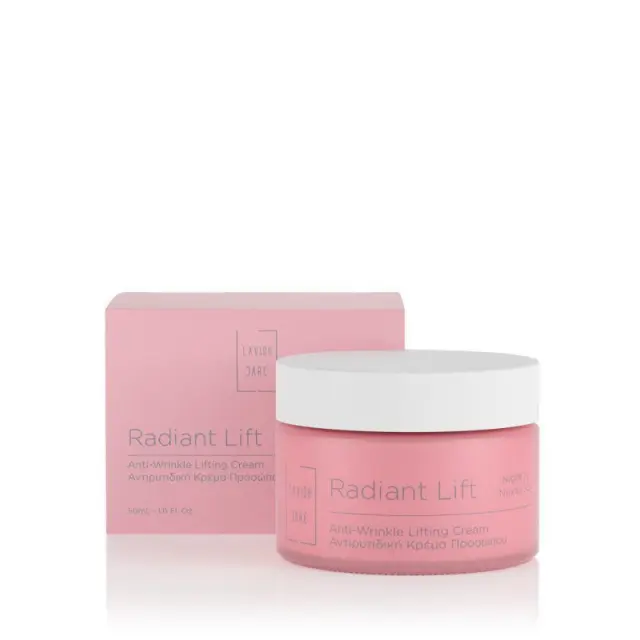 Lavish Care Radiant Lift Anti-Wrinkle Lifting Cream Night Κρέμα Προσώπου Νυκτός για Αντιγήρανση, Σύσφιξη και Λάμψη, 50ml