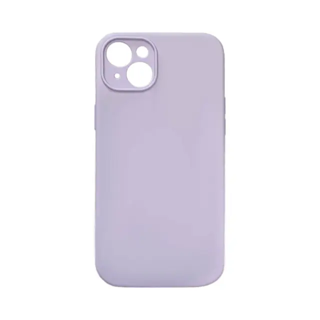Θήκη Σιλικόνης OEM Liquid Silicone για Apple iPhone 13 Λιλά