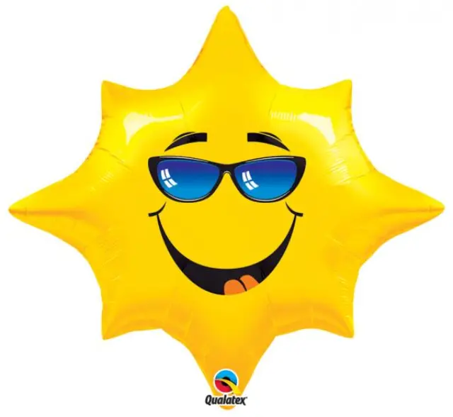 Μπάλονι Φοιλ Keep Cool Sunburst / Ήλιος / 71 εκ