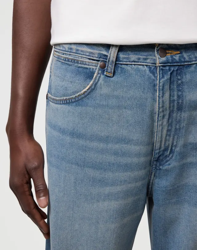 Wrangler Ανδρικό AUTHENTIC Τζιν Παντελόνι 112371019 – Washed Blue - 33W 32L 3