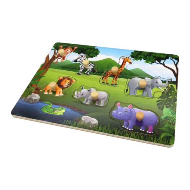 Remoundo Puzzle Σφηνώματα Άγρια Ζώα (8088-1)