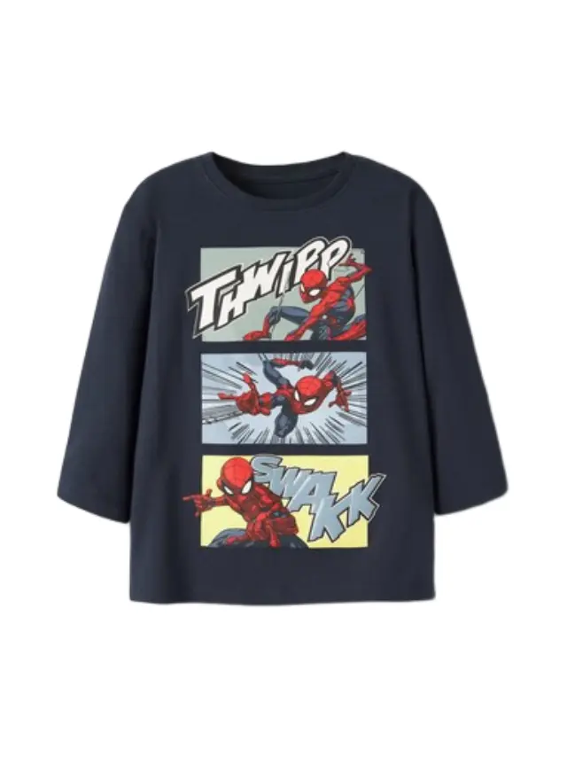 Name It παιδική μακό μπλούζα Spider-Man για μικρό αγόρι 13258002-1