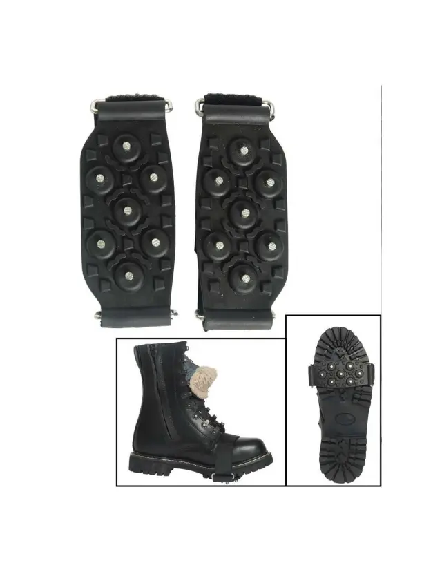 MIL-TEC BOOT SPIKES- Αντιολισθητικά Καρφιά για Μπότες - 01-Black-Μαύρο