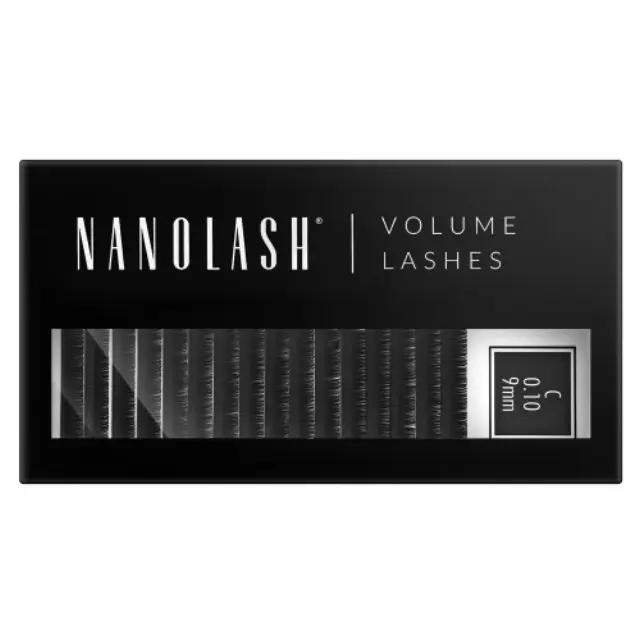 Nanolash Volume Lashes 0.10 C false eyelashes 9 mm