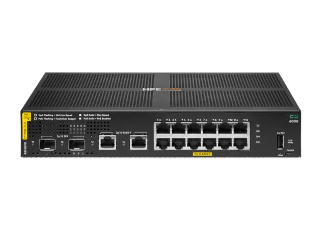 HPE ANW 6000 12G CL4 2F 139W Sw - PN R8N89B