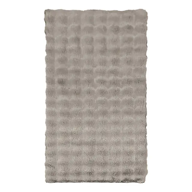 Πατάκι Μπάνιου 45x75 Beauty Home Bubble Art 9663 Mocha 100% Πολυέστερ