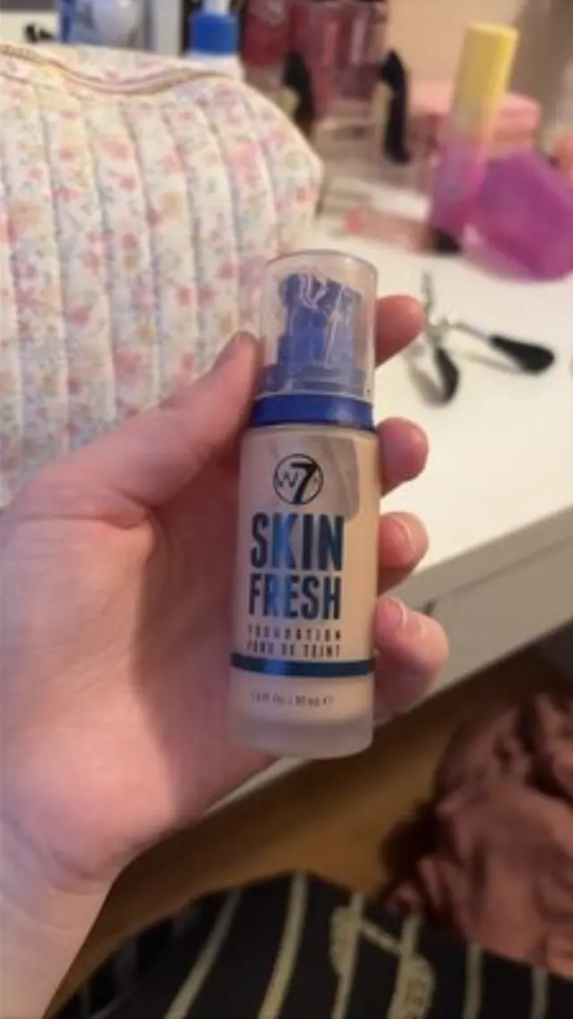 W7 Cosmetics Skin Fresh Foundation Cameo Beige 30ml