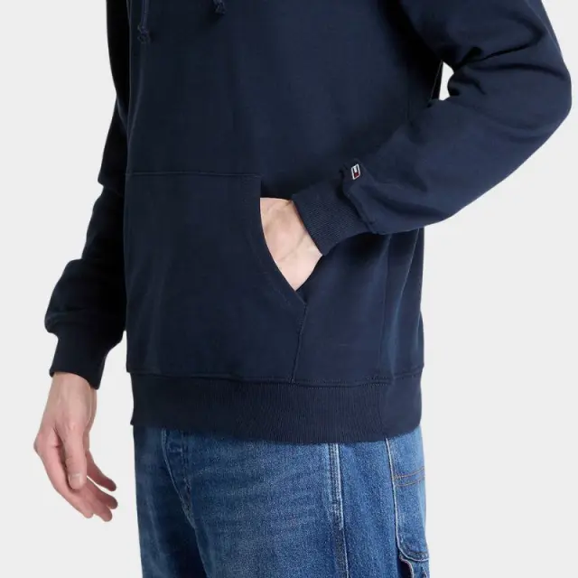 Tommy Hilfiger - Ανδρικό Φούτερ Regular Entry Graphic Hoodie DM0DM20847-C1G Μπλε Σκούρο - 2XL 3