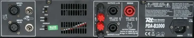 POWER DYNAMICS PDA-B1000 ΤΕΛΙΚΟΣ ΕΝΙΣΧΥΤΗΣ 3