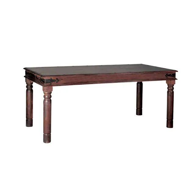 Τραπέζι OSTIA Ξύλο Καρυδί 130x80x76cm