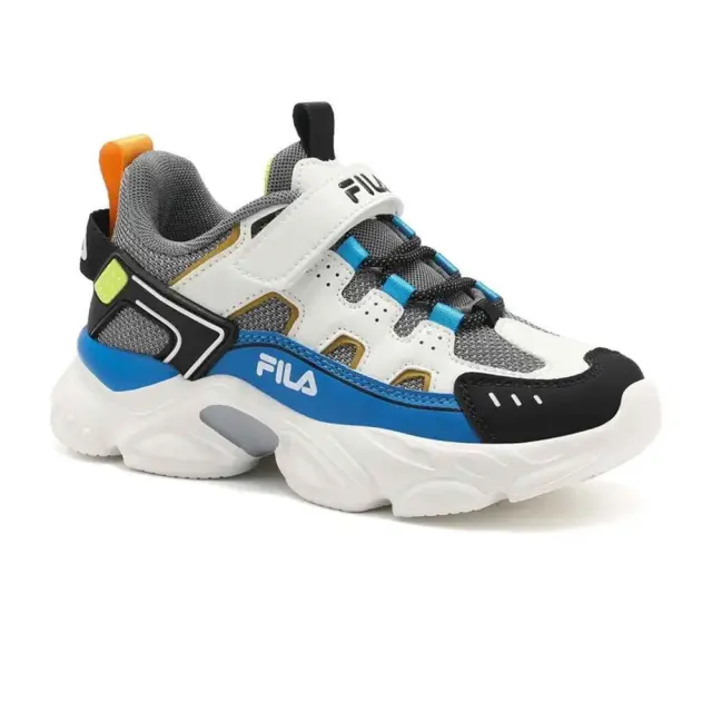 Fila Memory Spinel 3 (PSV) (3YF33002-312) - Λευκό-Μπλέ 3