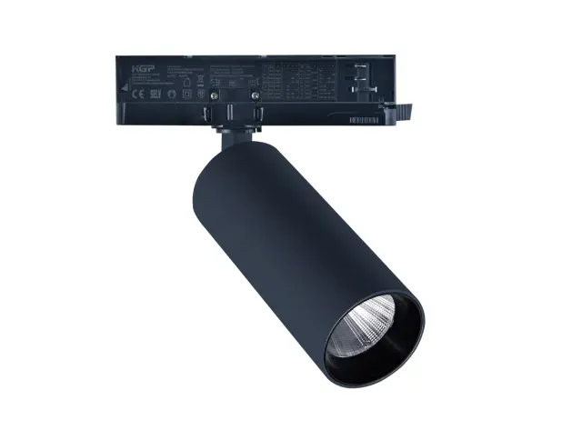 LED ΣΠΟΤ ΡΑΓΑΣ 4 ΓΡΑΜΜΩΝ 10W ΝΤΙΜΑΡΙΖΟΜΕΝΑ 230V 3000K 36°ΜΑΥΡΟ